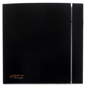 Накладной вентилятор Soler Palau SILENT-100 CRZ BLACK DESIGN 4C